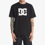 Mens Star Short Sleeve Tee Black 100-744 - 10XL