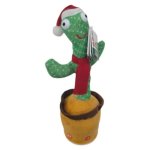Habitat Talking Christmas Cactus Moving Height: 34CM