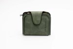 Jo Borkett Small Bi Fold - Olive - Ys Travel Bags