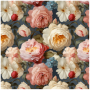Bloom Scatter Cushion Or Cushion Cover White And Pink