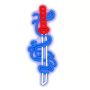 Samurai Sword Neon Light Signs For Wall Decor Game Room Decor For Boys