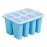 Multipurpose Silicone Ice Pop Mould Tray With Lid
