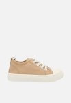 PoP Candy Lace Up Sneakers - Beige