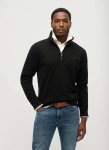 Henley Sweatshirt Black - XXL Black
