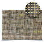 Broad Weave Brich Beige Placemat 30X41CM Set Of 12