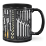 Mechanic Toolbox Set Mug Funny Coffee Cup For Mechanics Large Capacity Cera