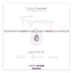 Birthstone Keepsake Bracelets - February