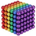 Magnetic Balls Spheres – 216 Piece Building Set – Multicoloured- 5MM