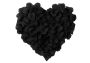 Dark- Silk Rose Petals For Valentine's Day Romantic Night Wedding