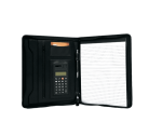 A4 Conference Folder Zip Slim l Black 45-854
