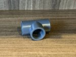 32 Mm T-piece Grey