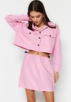 Elasticated MINI Skirt - Pink