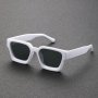 Versatile Y2K Thick Square Frame Fashion Glasses For Men Women
