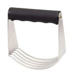 Stainless Steel Handheld Comfort-grip Potato Masher