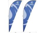 Legend 3M Sharkfin Flying Banner Skin - Set Of 2
