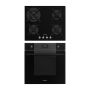 Smeg Classic Oven & 4PLT Ceran Hob Set Pack SF61PV364SET
