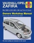 Vauxhall opel Zafira Petrol & Diesel Owners Workshop Manual 09-14 Paperback
