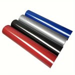 Color-changing Film Carbon Fiber Sticker Black Interior Control Body Trim Strip Blackening Matte Bright Black Sticker