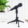 1PC Microphone Stand Desktop Tripod MINI Portable Table Stand Adjustable Clip Holder Bracket Lightweight Bracket Dynamic Gamelive Eid Al-adha Mubarak