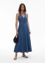 Denim Halter Dress