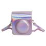 Retro Pu Leather Case & Strap For Fujifilm Instax MINI 12 Holographic