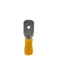 Terminal Preinsulated Yellow Disconnect Male 6.35MM - 3DM