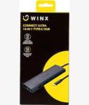 Winx Connect Ultra 14-IN-1 Type-c Hub Silver