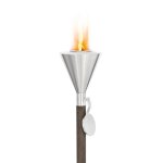 Garden Torch Stainless Steel Gel Burning 65032 Orchos