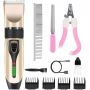 11 Piece Dog Shaver Clippers Cordless Pet Grooming Kit