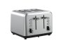 Swan Townhouse Stainless Steel 4-SLICE Toaster Silver