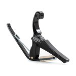 Kyser 6 String Quick Change Guitar Capo Acoustic - Black