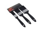 Picasso Black Paint Brush 3 Piece Set