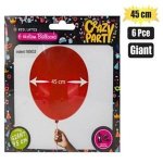 Balloon Giant 6PC Red F 02