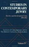 Oxford University Press, Usa Studies in Contemporary Jewry: Volume IV: The Jews and the European Crisis, 1914-1921 Studies in C