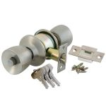 40CY3-5716-3101 Tulip Cylindrical Knobset - Satin Silver