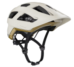 Trek Quantum Wavecel Mountain Bike Helmet- Matte White Old Style Gold - Large