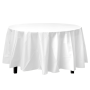 Elegant 213.36cm Round Tablecloth - Premium Stain-Resistant Microfiber Perfect For Dining & Parties