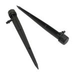 50 13CM Adjustable 8HOLE Stake Emitter Garden Irrigation Drip System