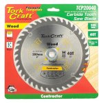 Tork Craft Saw Blade Tct 200X40T 30 1 20 16MM Contractor