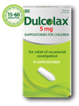 Dulcolax Suppository Paed 5MG 10