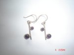 Amethyst .925 Sterling Silver Earrings STSE6