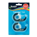 Bostik Tape Super Clear + Dispenser 2X18MMX20M