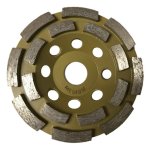 Diamond Double Row Grinding Cups Medium