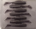 Original Soft Bait 8CM Wide Tail - Violet