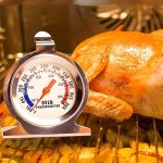 Accurate Stainless Steel Oven Thermometer For Electric gas Oven Instant Read Kitchen Cooking Grill Smoker Thermometer With Large