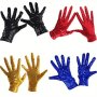 1pair Costume Dress Up Dance Sequin Gloves Performance Nightclub Dancing Sequin Gloves Cosplay Party Show Accessories