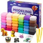 Air Dry Clay 36 Colors Modeling Clay Kit With 3 Sculpting Tools Magic Foam Clay For Kids And Adults Diy Molding Clay Gift For