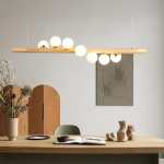 Astral Beam Wooden Pendant Light