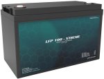 Lfp-xtreme 100 12.8V 100AH Lithium Iron Phosphate LIFEPO4 Prismatic Cells First Life 12.8V 100AH 1280WH IP56 Built-in Intelligen