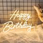 Happy Birthday Neon Sign Happy Birthday Light Up Sign Neon Happy Birthday Sign Happy Birthday LED Sign For Backdrop All Birthday Party Decoration U